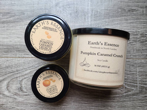Pumpkin Caramel Crunch Candle, 3 Sizes