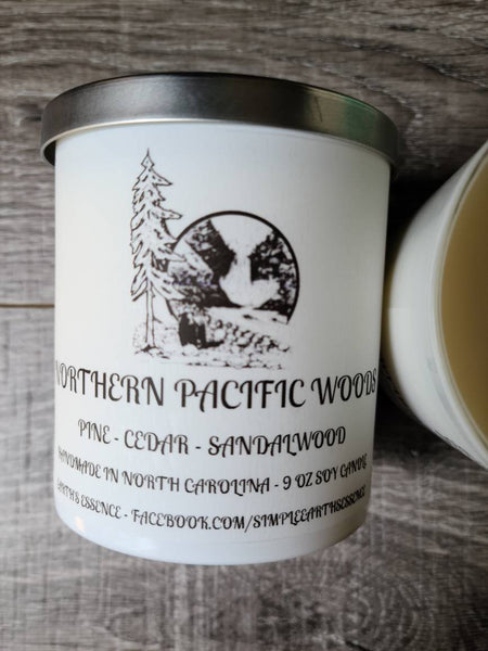 Northern Pacific Woods 9 OZ Soy Candle