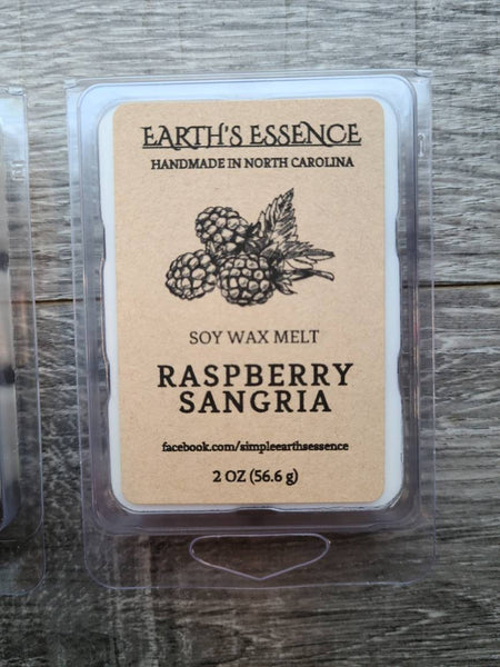 Raspberry Sangria 2 oz Soy Wax Melt