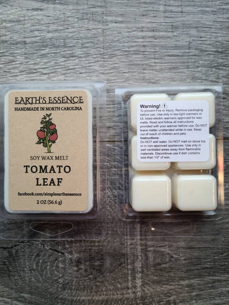 Tomato Leaf 2 oz Soy Wax Melt