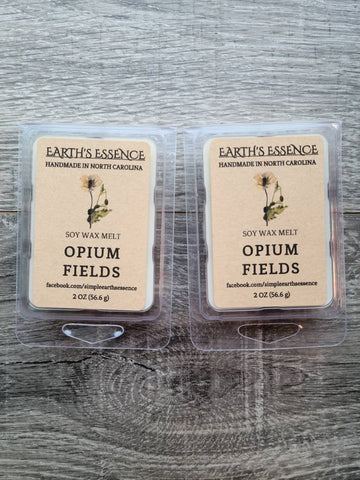 Opium Fields 2 oz Soy Wax Melt