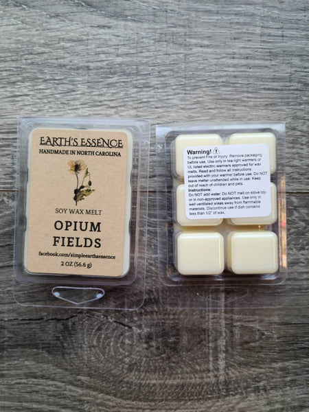 Opium Fields 2 oz Soy Wax Melt