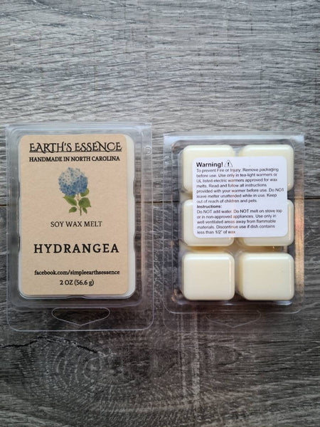 Hydrangea 2 oz Soy Wax Melt