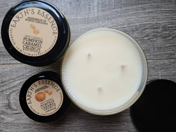 Pumpkin Caramel Crunch Candle, 3 Sizes