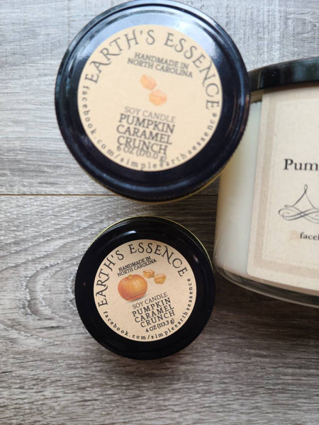 Pumpkin Caramel Crunch Candle, 3 Sizes