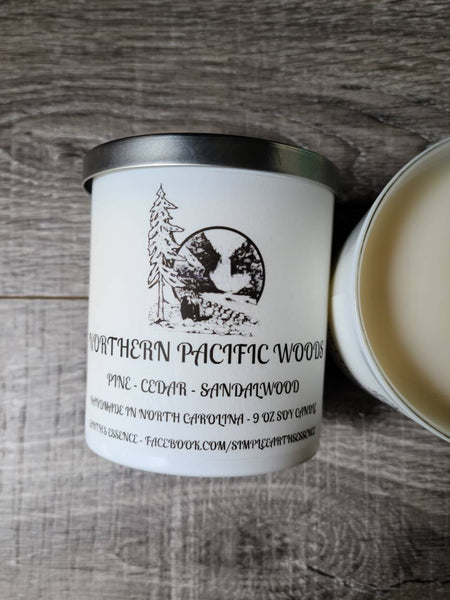 Northern Pacific Woods 9 OZ Soy Candle