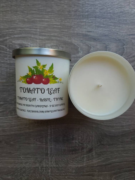 Tomato Leaf 9 OZ Soy Candle