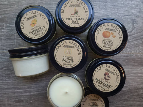 Choose a Scent 4 OZ Soy Candles